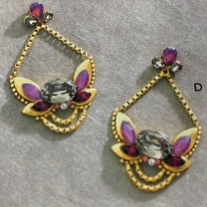 K&R Silpada Orchid Ambiance Earrings